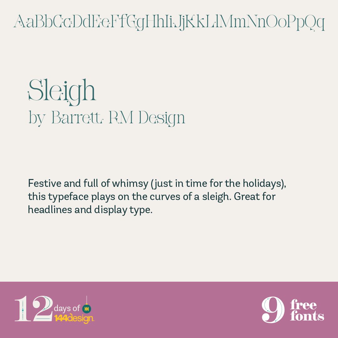 Sleigh Font
