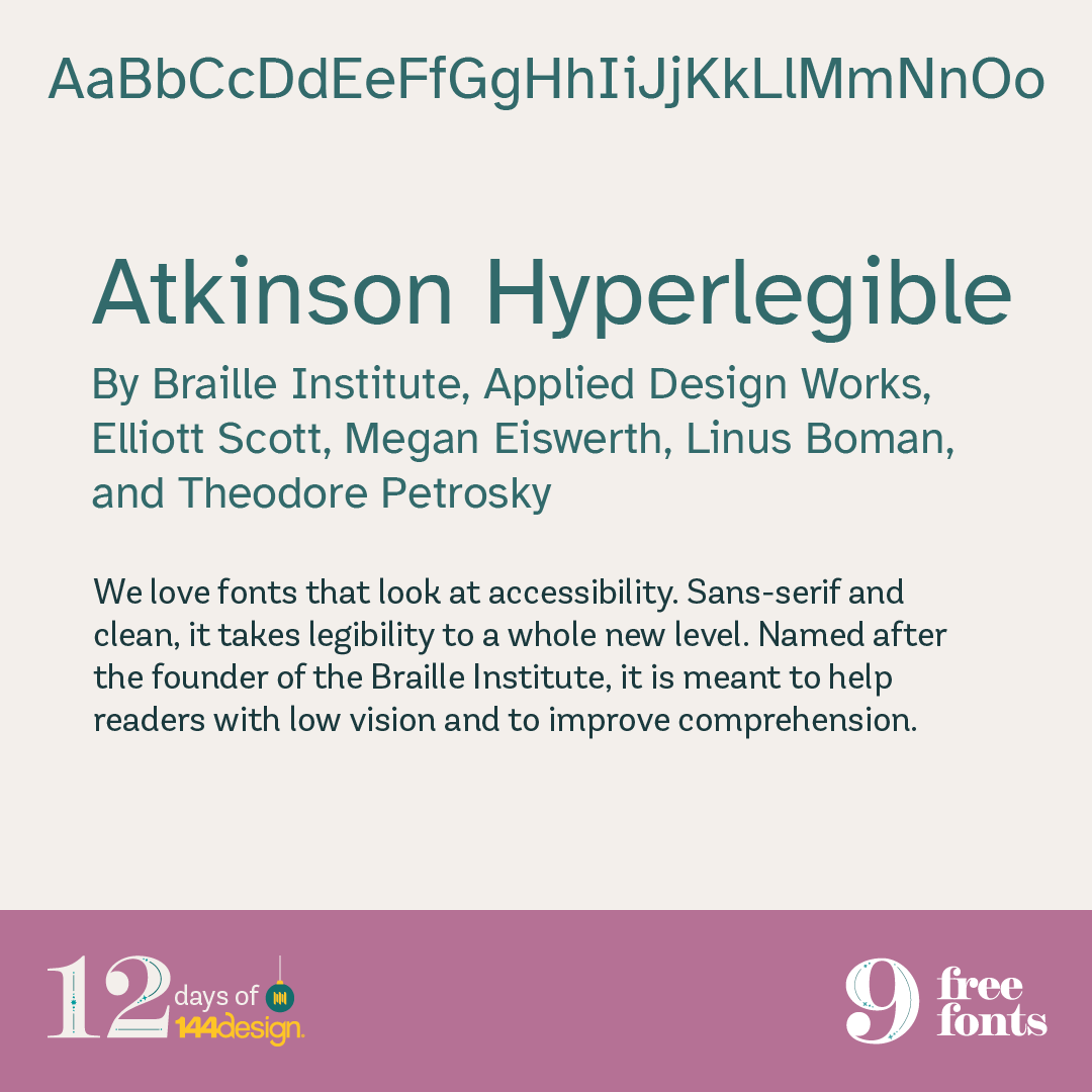 Atkinson Hyperlegible